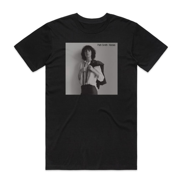 Patti Smith Horses Album Cover T-Shirt Svart M