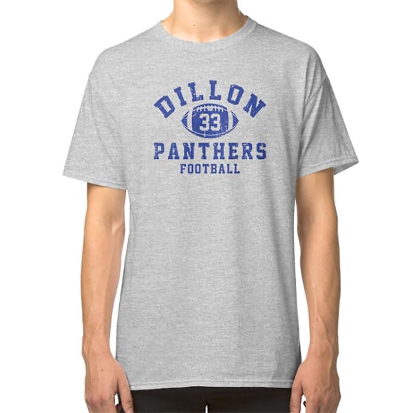 Dillon Panthers Jalkapallo - 33 T-paita grey L