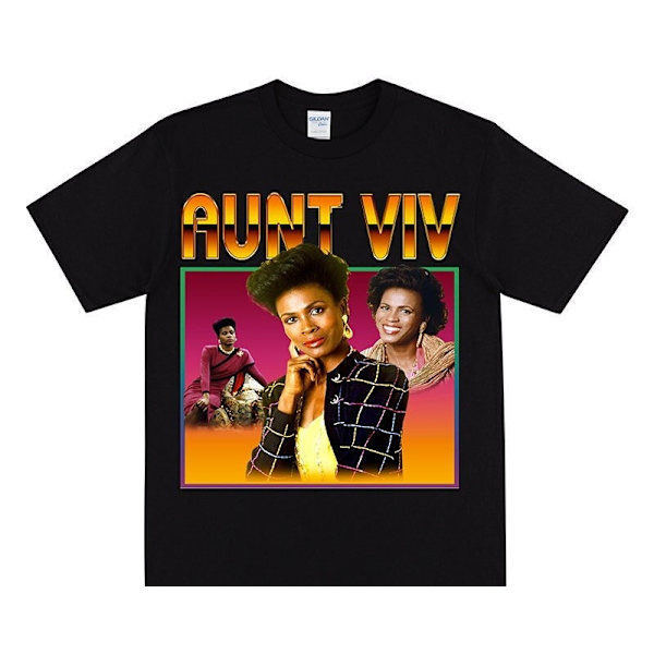 AUNT VIV Hyldest T-shirt Black XXL