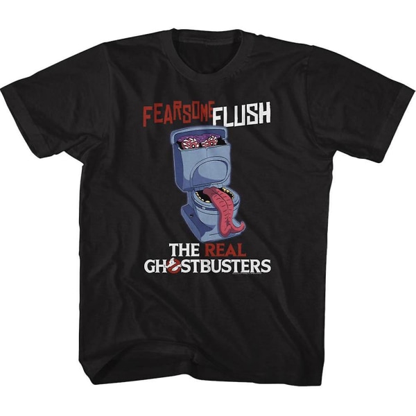 Ghostbusters Fearsome Flush Youth T-shirt XL