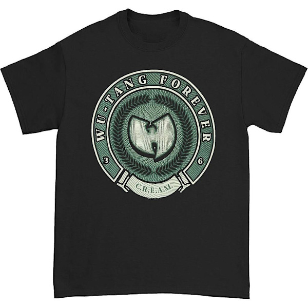 Wu Tang Clan Money Shield Logo Regular Herr T-shirt M