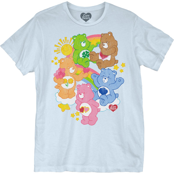 Rainbow Party Care Bears T-shirt L