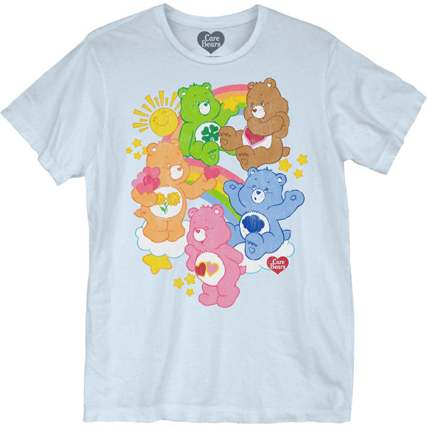 Rainbow Party Care Bears T-shirt M