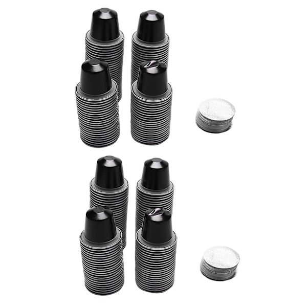 300 Set Refillbara Kaffe Kapsel Koppar Engångs Pods För Nescafe Automatisk Kaffemaskin