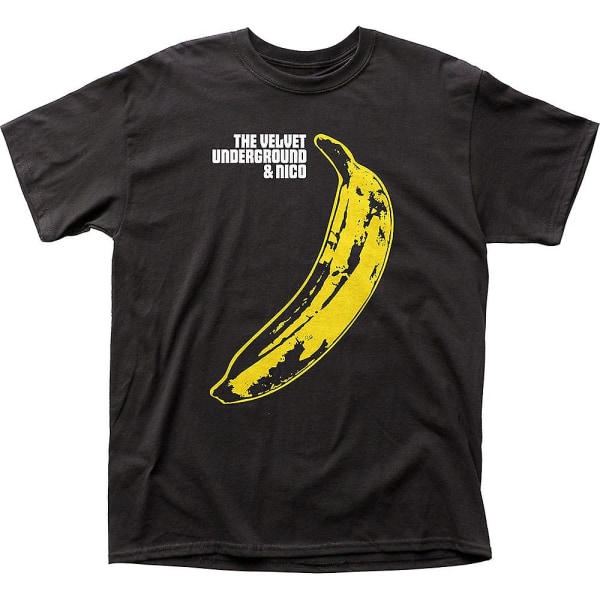 Svart The Velvet Underground och Nico T-shirt XXXL