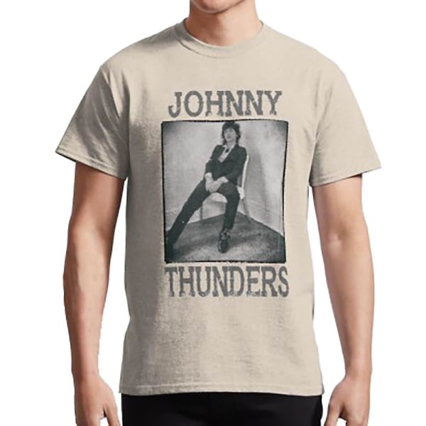 Johnny Thunders T-shirt sand M