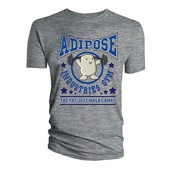 Doctor Who Adipose Gym (sportgrå) T-shirt L