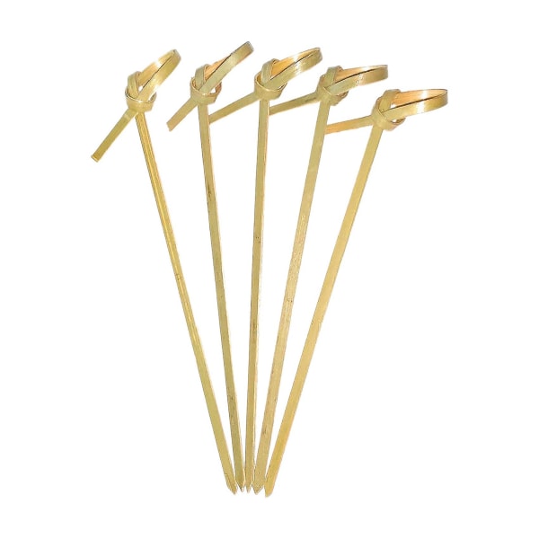 900-pack Bambus Cocktailpinnar Cocktailtandpetare Bambusspett Appetittandpetare 4 tum