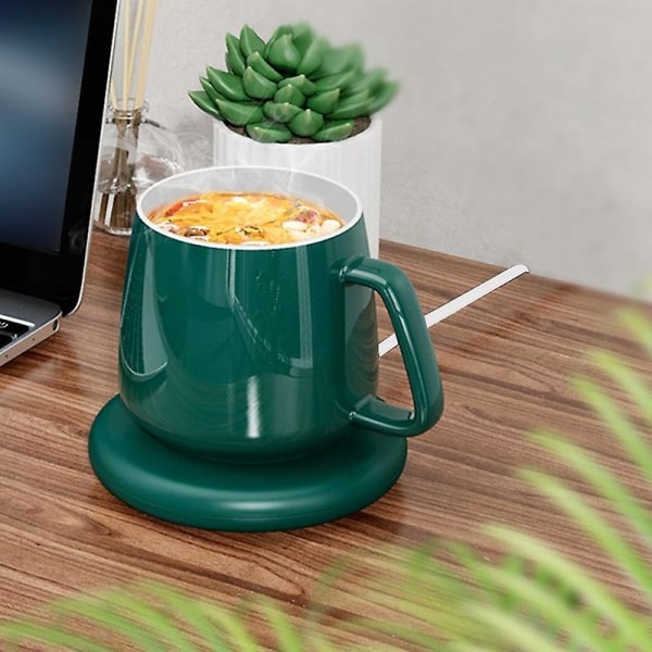 Skrivbords kaffevärmare, muggvärmare, kaffekoppsvärmare för kaffemjölk te, USB värmare värmeplatta (