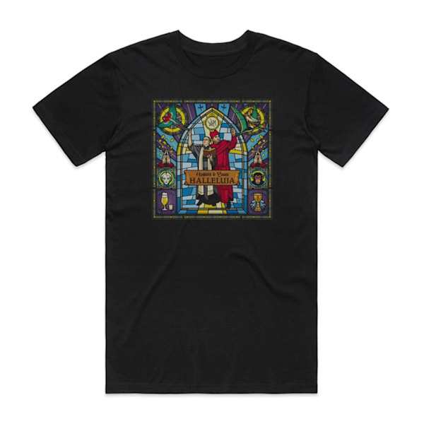 Audio88 og Yassin Halleluja Album Cover T-shirt Sort XL