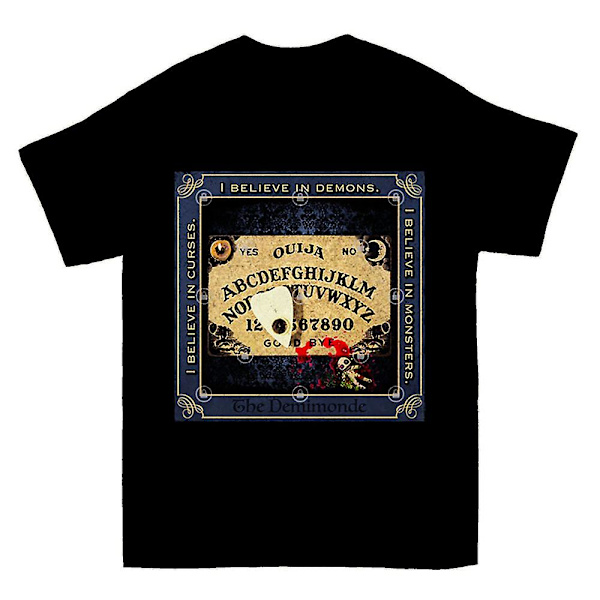 Curses Demons And Monsters Ouija T-shirt M