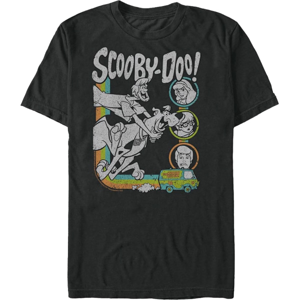 Retro Mystery Inc. Scooby-Doo T-paita L