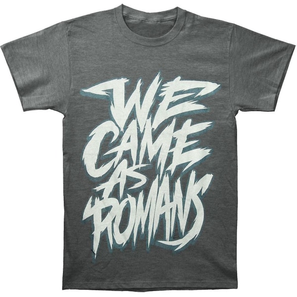 Vi kom som romarna Scratchy Text T-shirt L