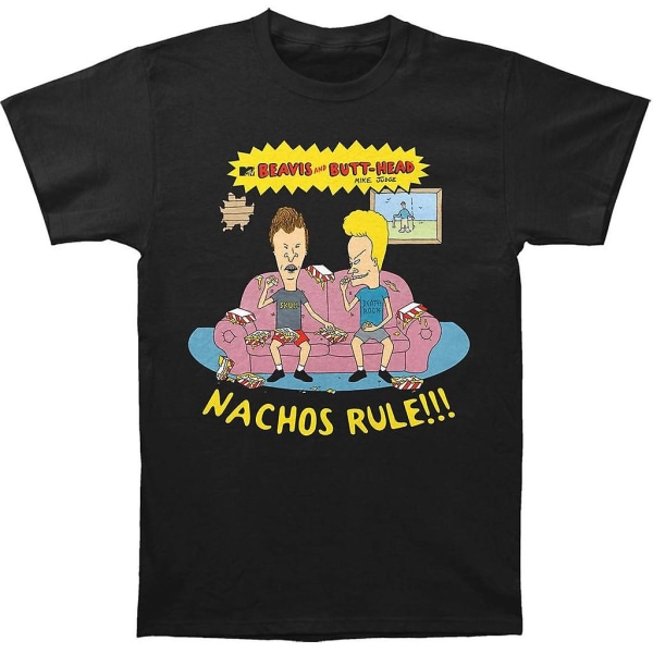 Beavis & Butthead Nachos Rule T-shirt L