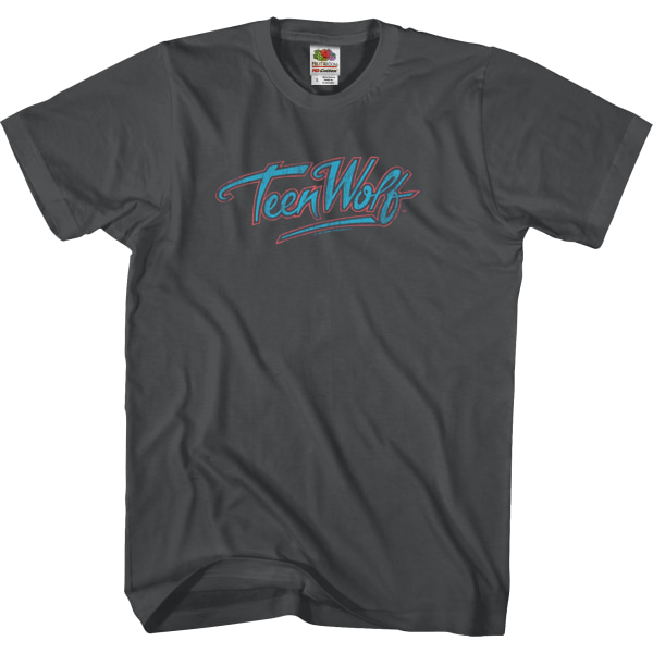 Neon Teen Wolf Logo T-shirt S