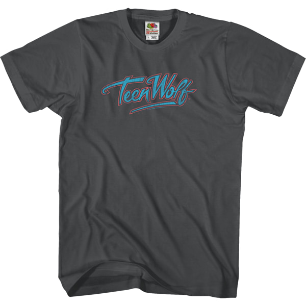 Neon Teen Wolf Logo T-shirt XXL