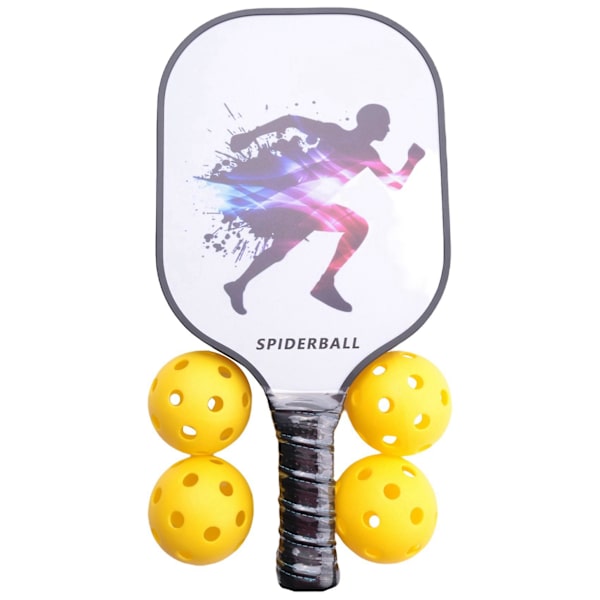 6 Pickpocket Paddles 2 Avancerade Grafit Craft Racket Honungskaka Kärna 4 Boll Super Pad Grepp