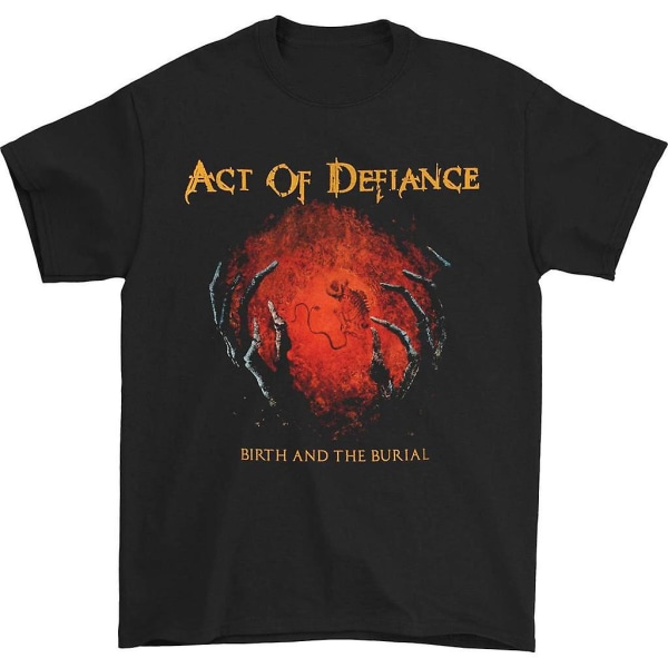 Act Of Defiance Birth And The Burial T-shirt M