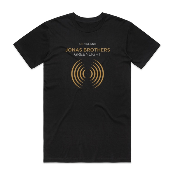 Jonas Brothers Greenlight From Songland Album Cover T-shirt Svart L