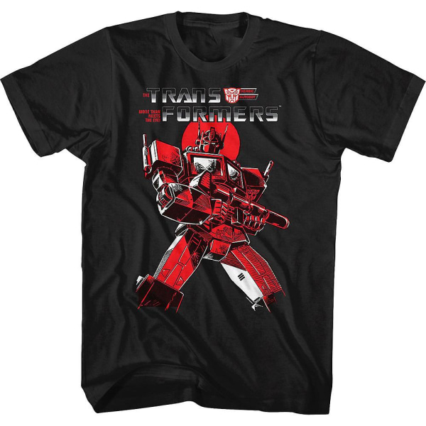 Optimus Prime Heroisk Posering Transformers T-shirt L