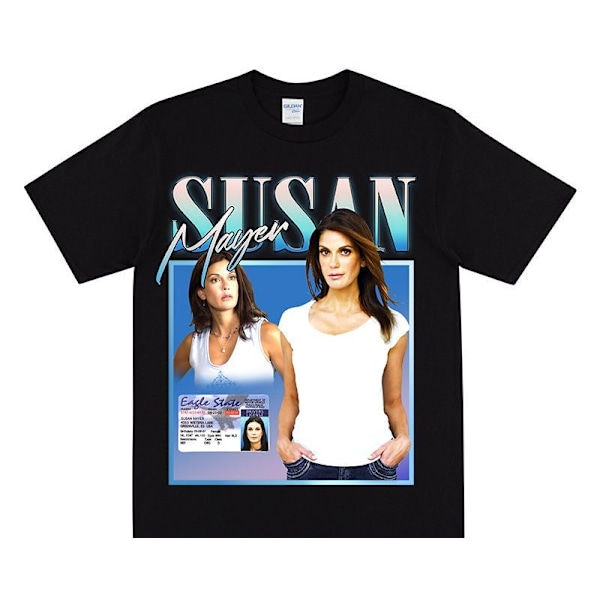 SUSAN MAYER Homage T-skjorte Black XXL