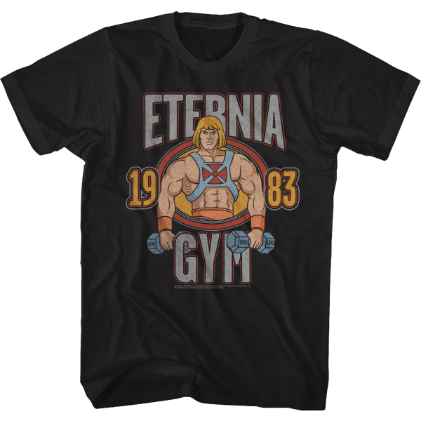 He-Man Eternia Gym Masters of the Universe T-shirt XXL