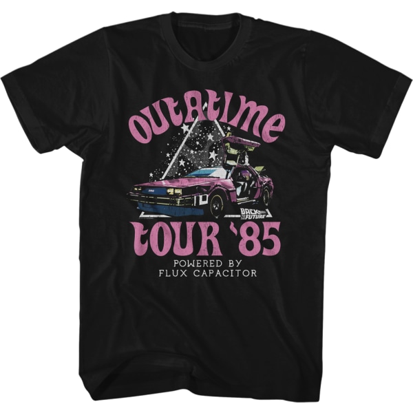 Outatime Tour '85 Tilbake til fremtiden T-skjorte XXL