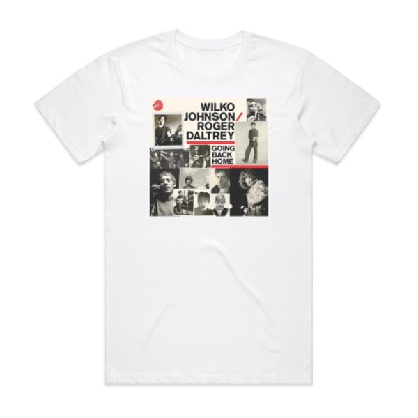 Wilko Johnson Going Back Home Album Cover T-shirt Vit S