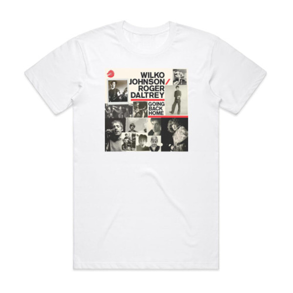 Wilko Johnson Going Back Home Album Cover T-shirt Vit XXL