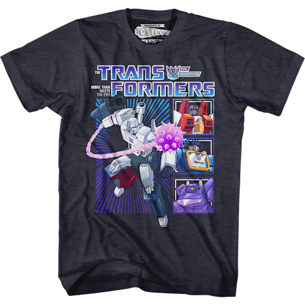 Megatron og Decepticons Transformers T-shirt L