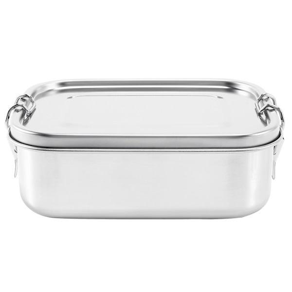 Matboks i rustfritt stål med låsebeslag og lekkasikkert design, 800 ml Bento Box Lunch