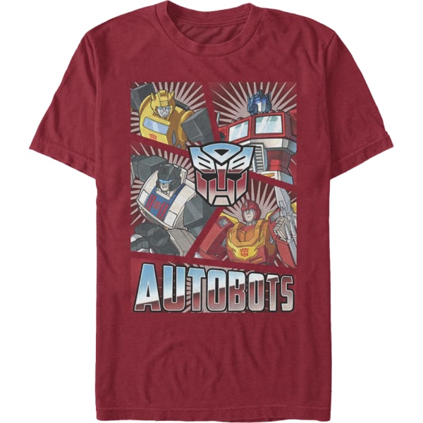 Heroic Autobots Transformers T-Shirt L