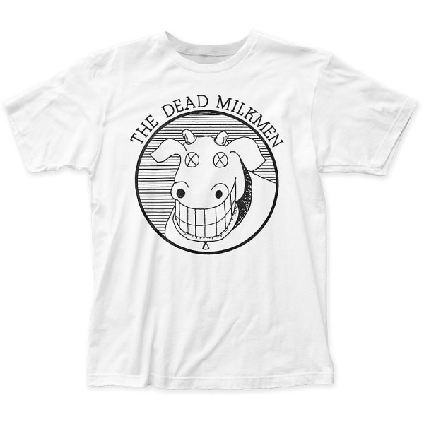 The Dead Milkmen Ku-logo T-skjorte S