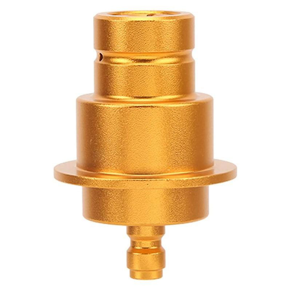 Hållbar Soda Stream Adapter i Aluminiumlegering för Soda Maker CO2-burk Direktanslutning Slang (Guld)
