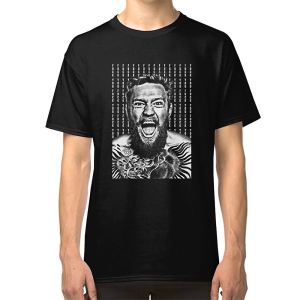 Conor McGregor Fkc You Bakgrund Herr T-shirt XXL