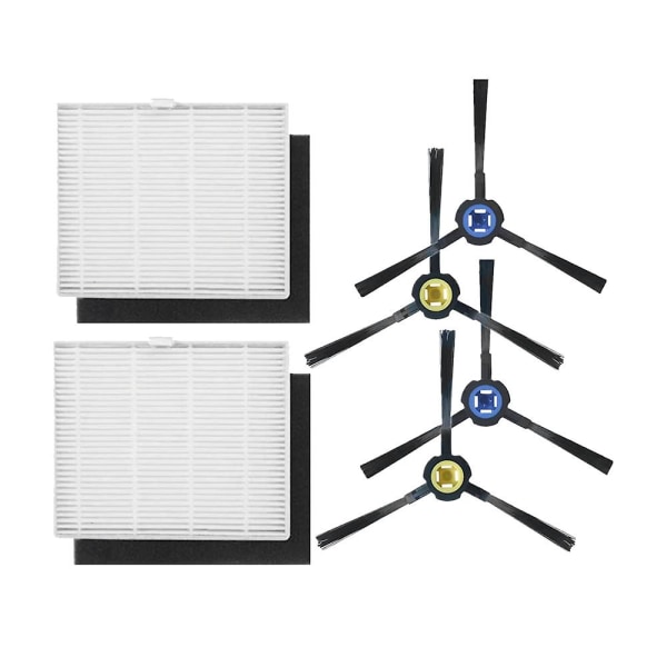 Reservedeler Kompatibel med Ilife V8s X750 X785 V80 Robotstøvsuger Reservedeler, Hepa Filter