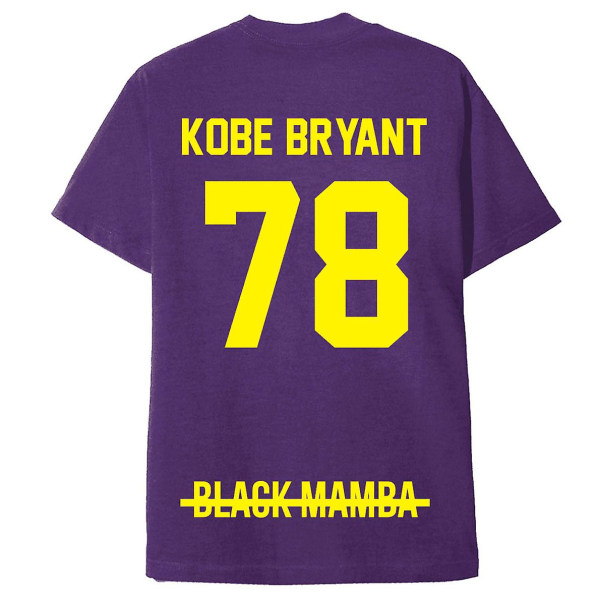 Celebrity Number Lila T-shirt Kobe Bryant S