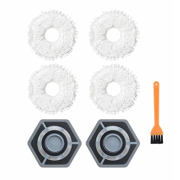 7-pack tillbehör till Deebot N9+ mopprobotdammsugare - Moppduk, mopphållare, reservdelar