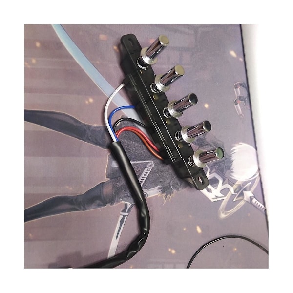 Emhætte 5-knapsswitch Universal tilbehør switch kontrolpanel panel controller