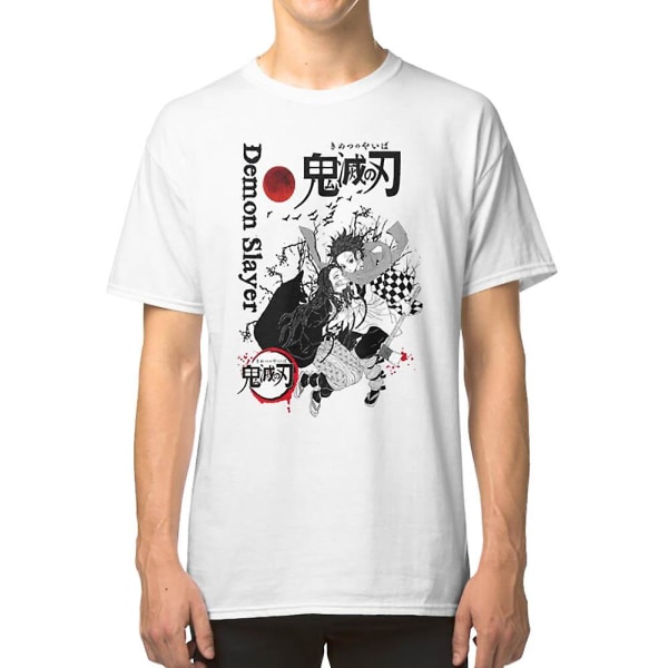 Demon Slayer Anime Nezuko Tanjiro Fantastisk Design Gave T-shirt XXL