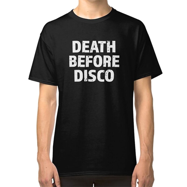 Death Before Disco T-shirt XL