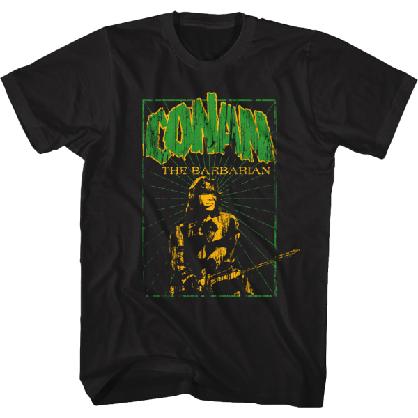 Bekymrad Affisch Conan den barbariska T-shirten L