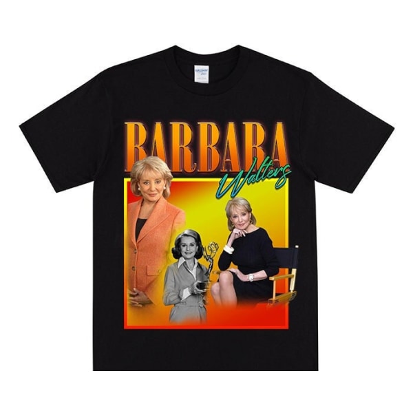 BARBARA WALTERS Hyldest T-shirt Black L