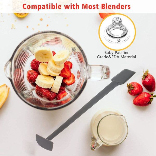 Blender-spatel, silikon-spatel, blenderblad och vi-blenderkanna