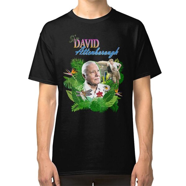 Sir David Attenborough T-shirt XXXL