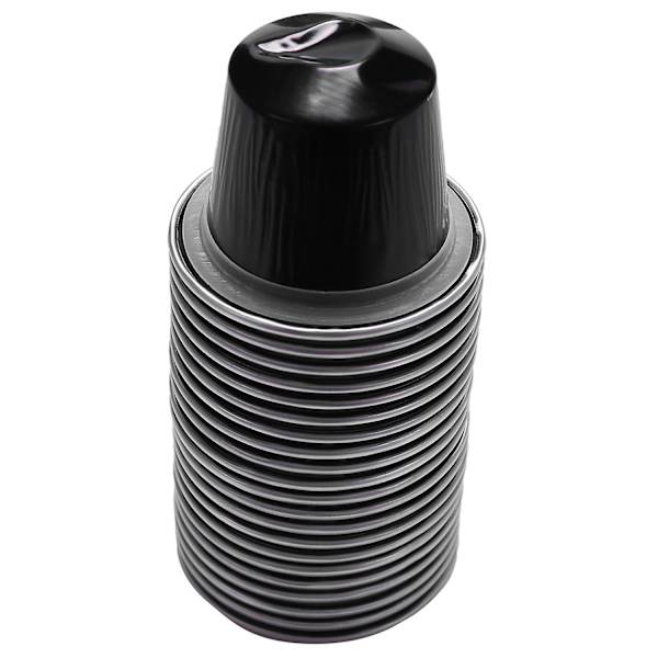 100 Set Refyllbara Kaffe Kapsel Koppar Engångs Pods för Automatisk Kaffemaskin Matförpackning caf