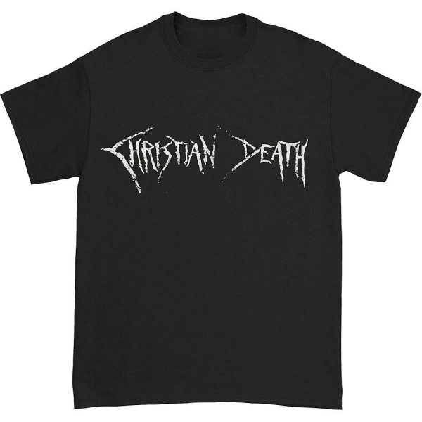 Christian Death Logotyp och Kors T-shirt XXL
