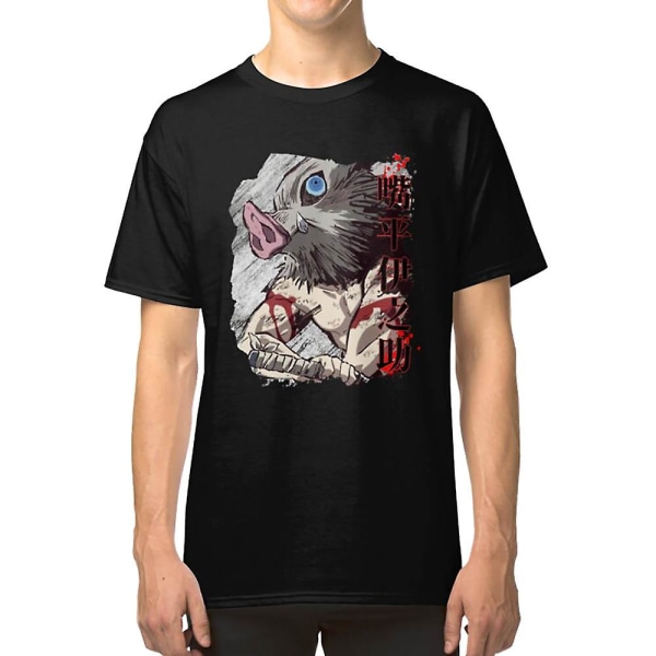 Inosuke - Den Vilde Gris T-shirt M