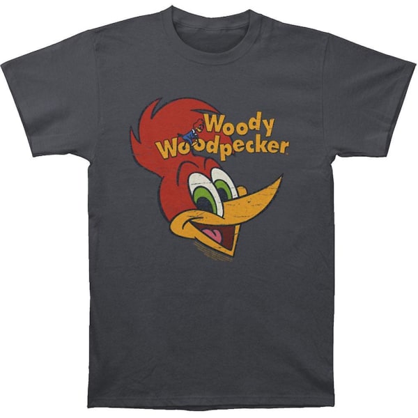 Woody Woodpecker Retro Logo T-shirt L