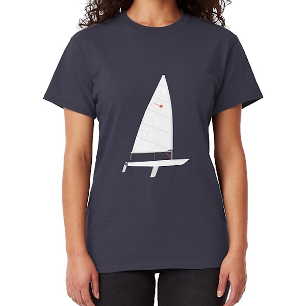 Laser Segelbåt T-shirt navy XXXL